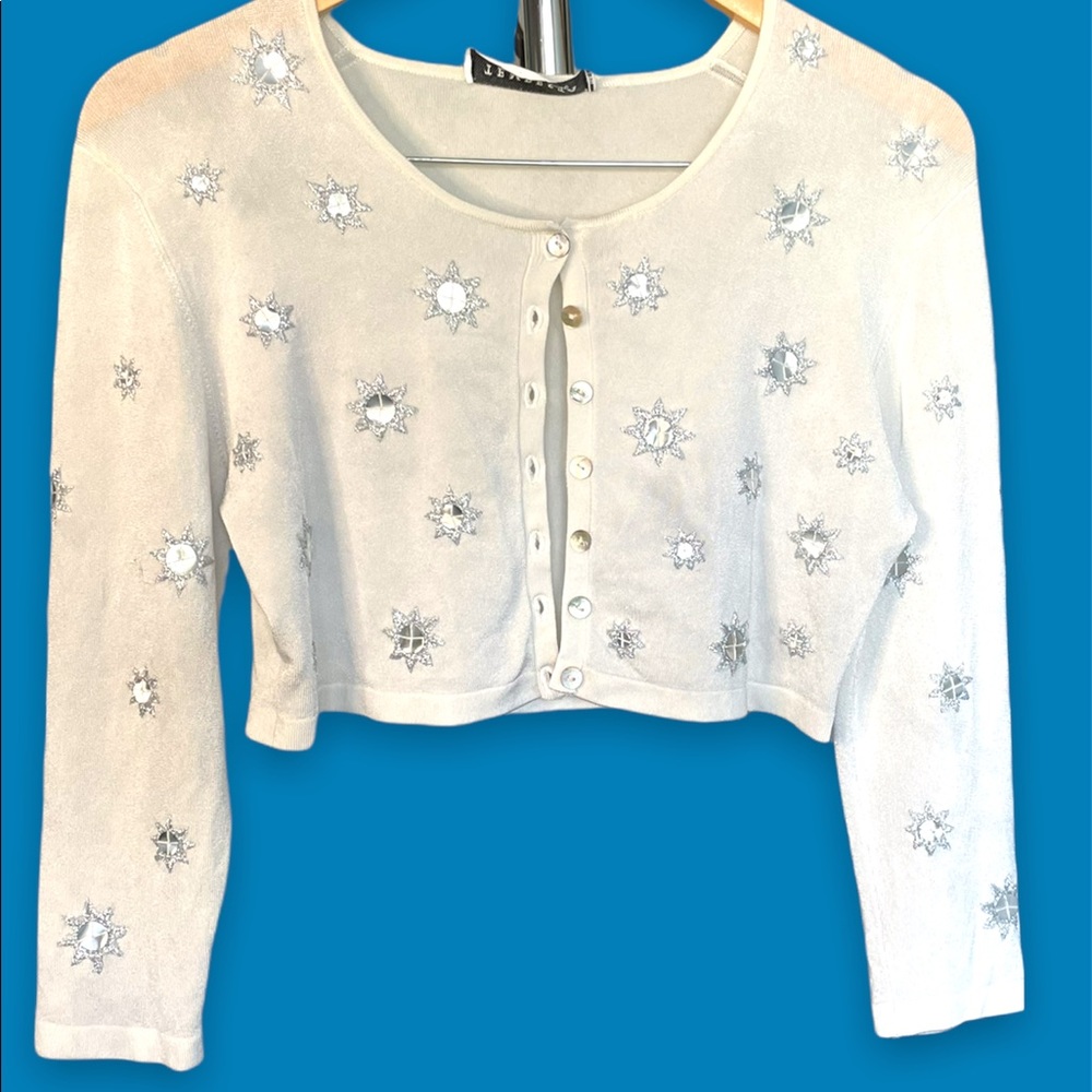Snowflake crop top